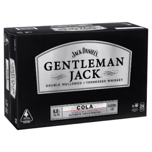 GENTLEMAN JACK & COLA 375ML CANS 24/CTN