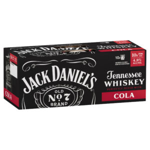 JACK DANIEL'S & COLA 10PACK 20/CTN