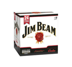 JIM BEAM & COLA CUBE 375ML CTN