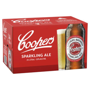 COOPERS SPARKLING ALE BOTTLES 375ML CTN