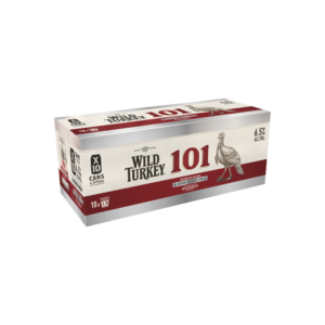 WILD TURKEY 101 ZERO 10PK 375ML CTN/30