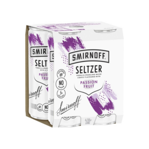 SMIRNOFF SELTZER P/FRUIT 250ML CTN/24