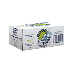 GOOD TIDES LEM/LIME SELTZER 330ML CTN/24