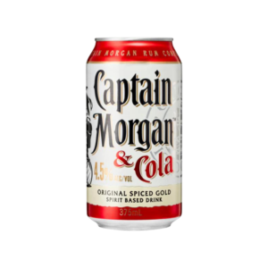 CAPTAIN MORGAN & COLA 3.5% CANS CTN
