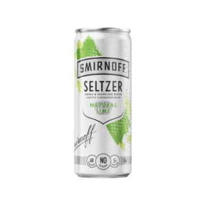SMIRNOFF LIME SELTZER 3.5% CANS CTN/24