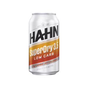 HAHN SUPER DRY 3.5% 30 CAN BLOCK