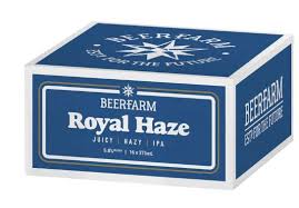 BEERFARM ROYAL HAZE CANS 375ML CTN/16